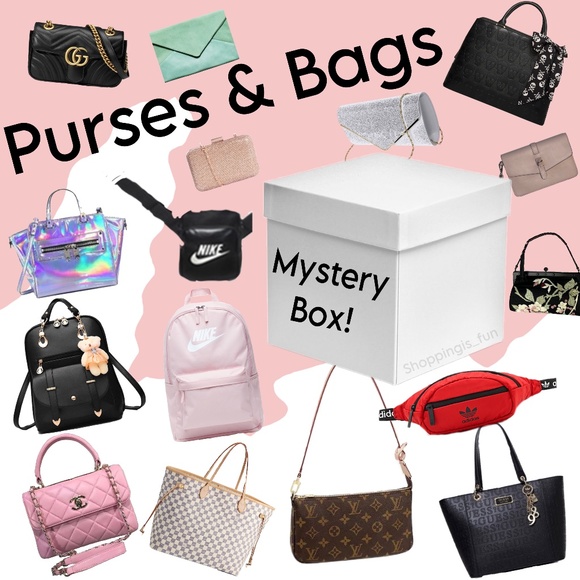 👜 👛 🎒 Womens Shoulder Bags & Purses Mystery Box - Picture 1 of 7
